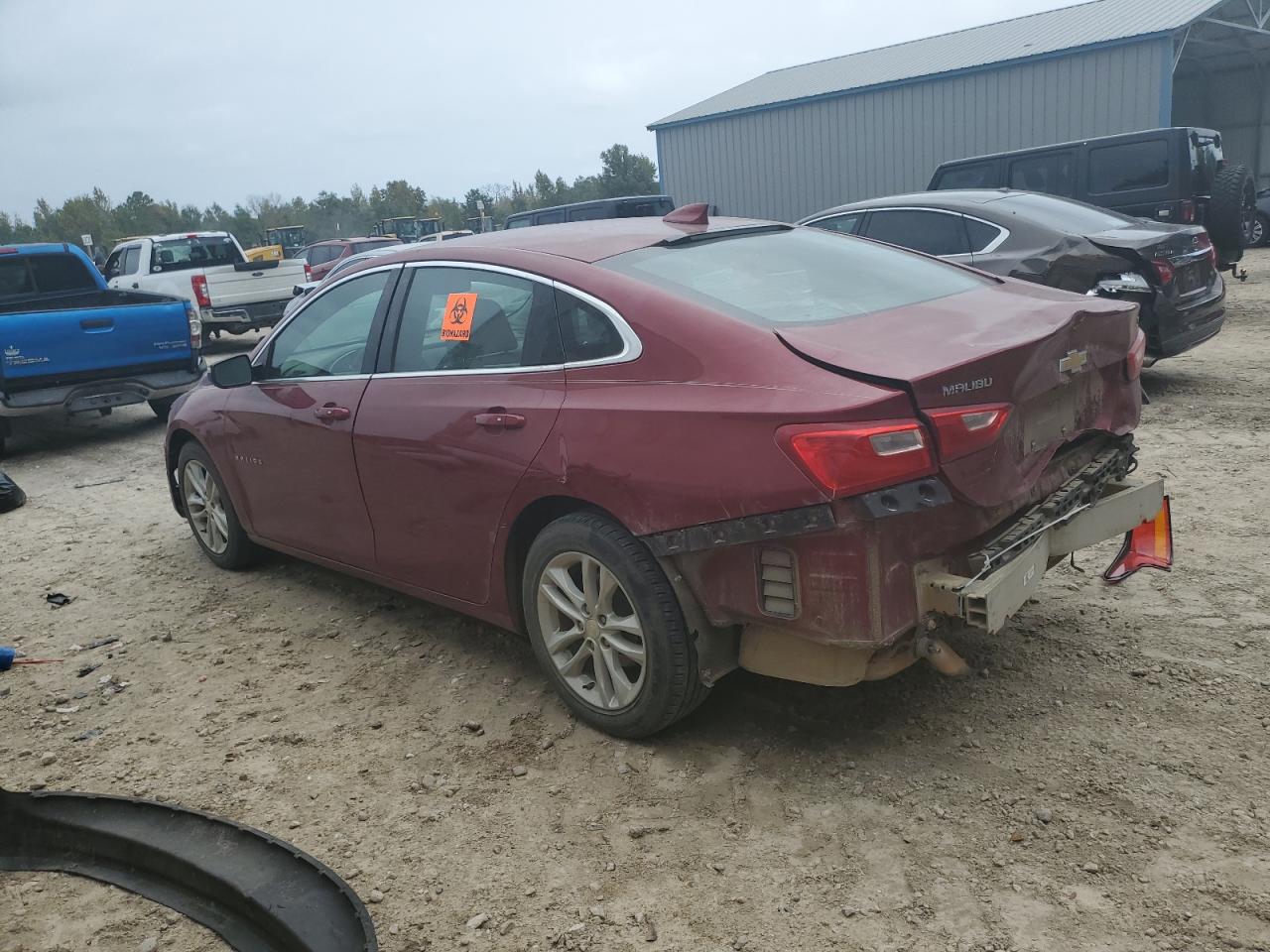 2018 Chevrolet Malibu VIN 1G1ZD5ST1JF261872 Copart auction photo, undercarriage / rear end damage thumbnail 2