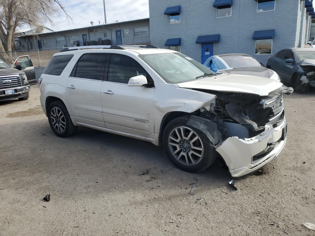 2014 GMC Acadia VIN 1GKKRTKD1EJ116846 Copart auction photo, front end damage thumbnail 4