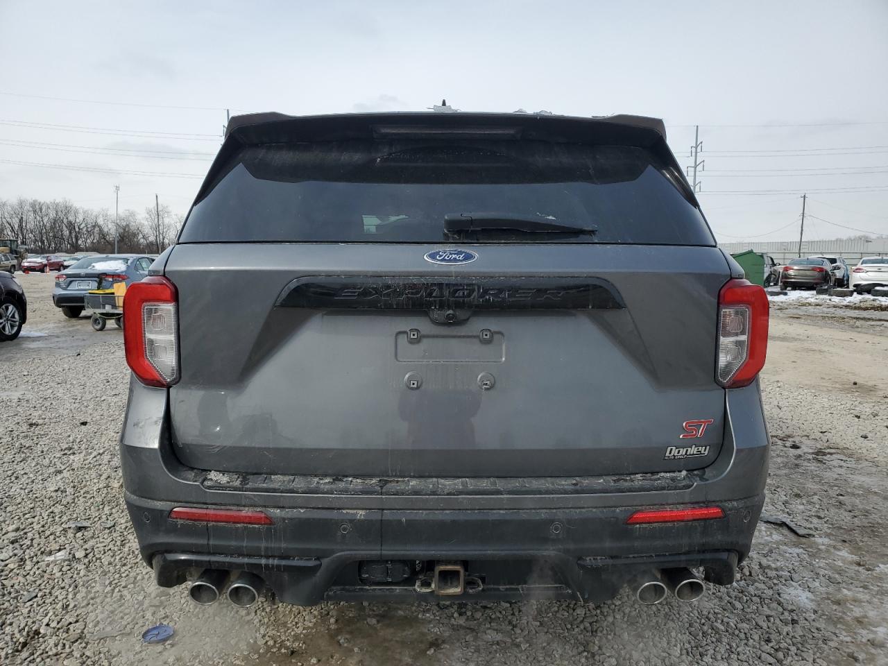 2022 Ford Explorer VIN 1FM5K8GC2NGC00063 Copart auction photo, front end damage thumbnail 6