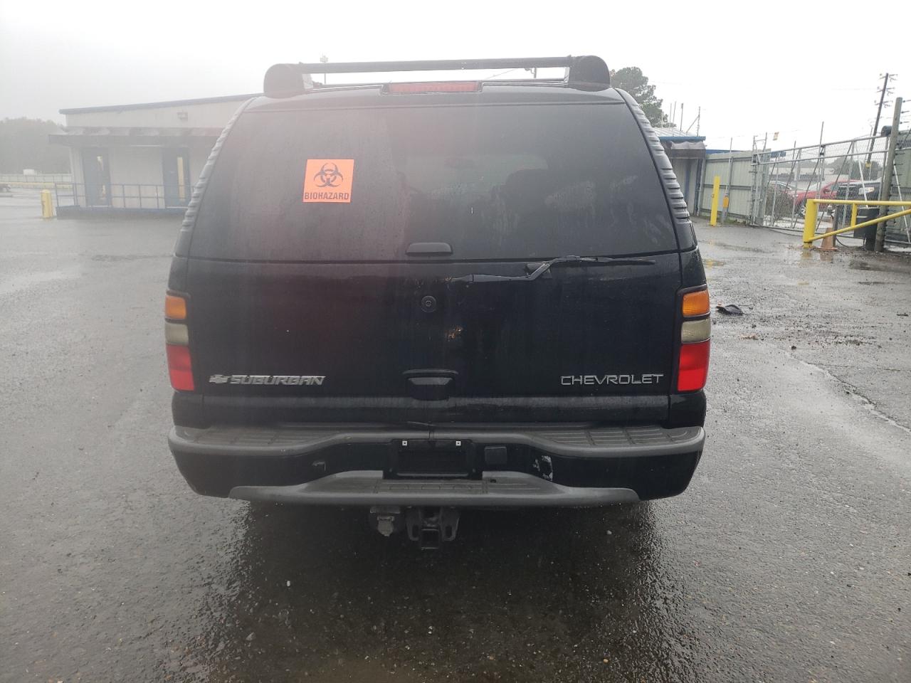 2005 Chevrolet Suburban VIN 3GNEC16Z75G279272 Copart auction photo, burn damage thumbnail 6