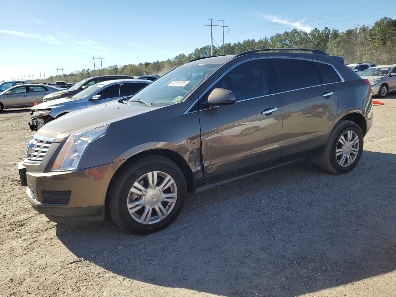 2015 Cadillac SRX VIN 3GYFNAE37FS608842 - Copart auction photo