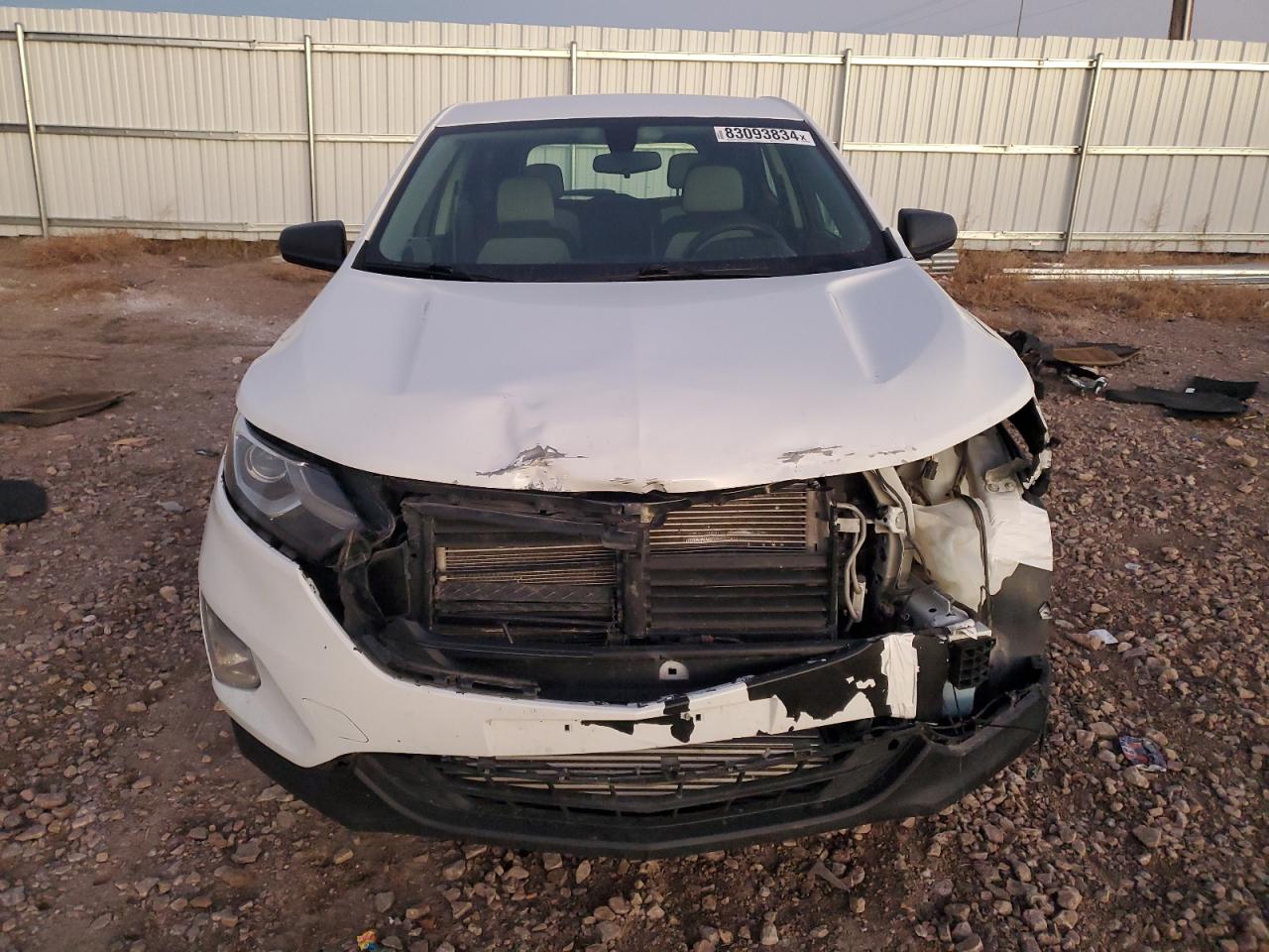 2019 Chevrolet Equinox VIN 3GNAXSEV5KS507799 Copart auction photo, front end / side damage thumbnail 5