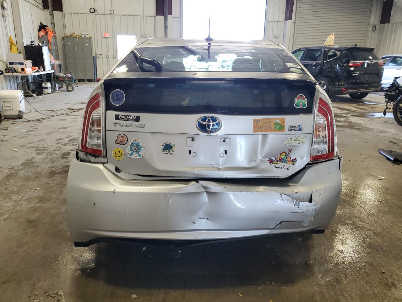 2010 Toyota Prius VIN JTDKN3DU7A5185676 Copart auction photo, front end / rear end damage thumbnail 6