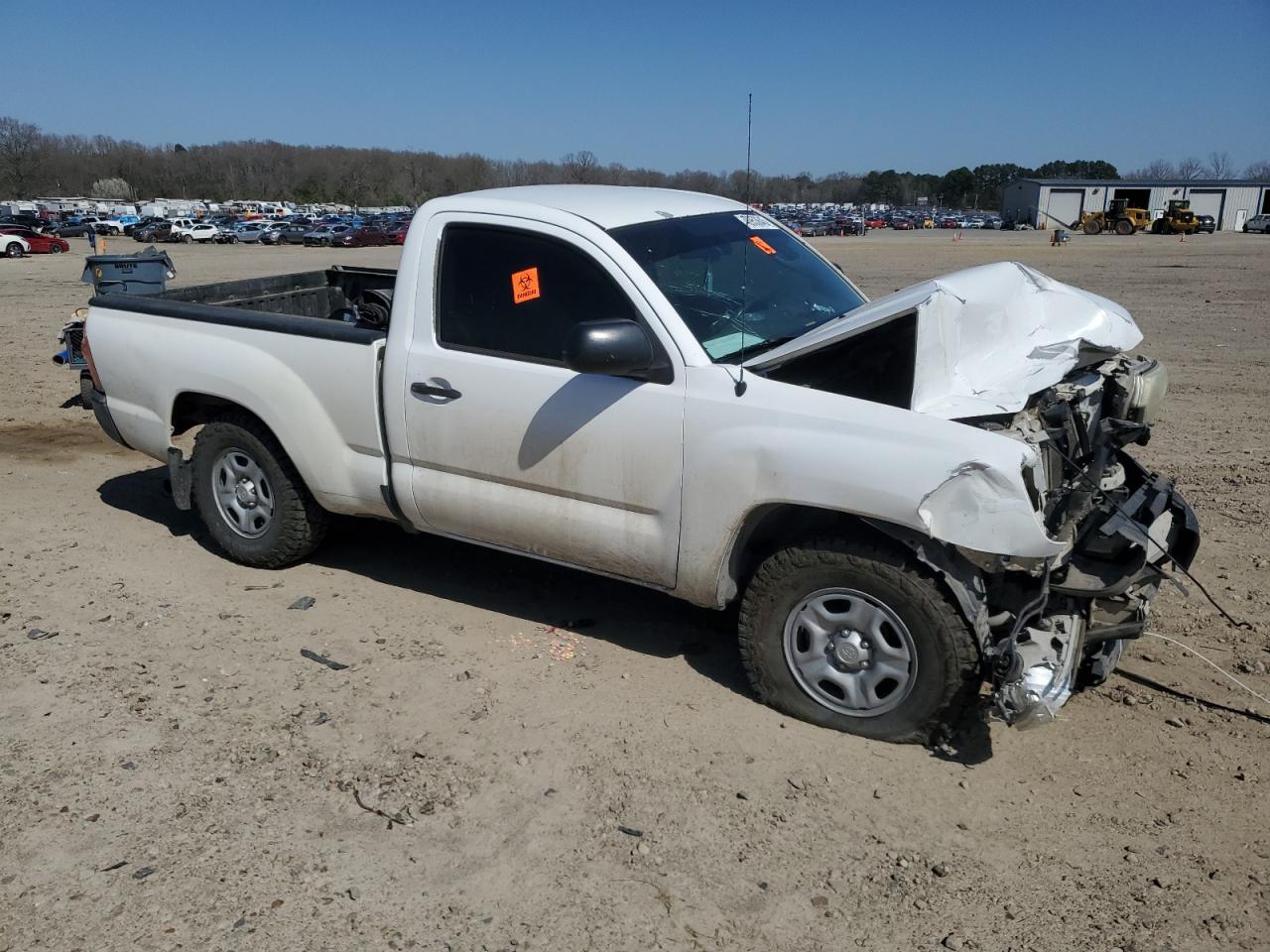 2013 Toyota Tacoma VIN 5TFNX4CN4DX025982 Copart auction photo, front end / mechanical damage thumbnail 4