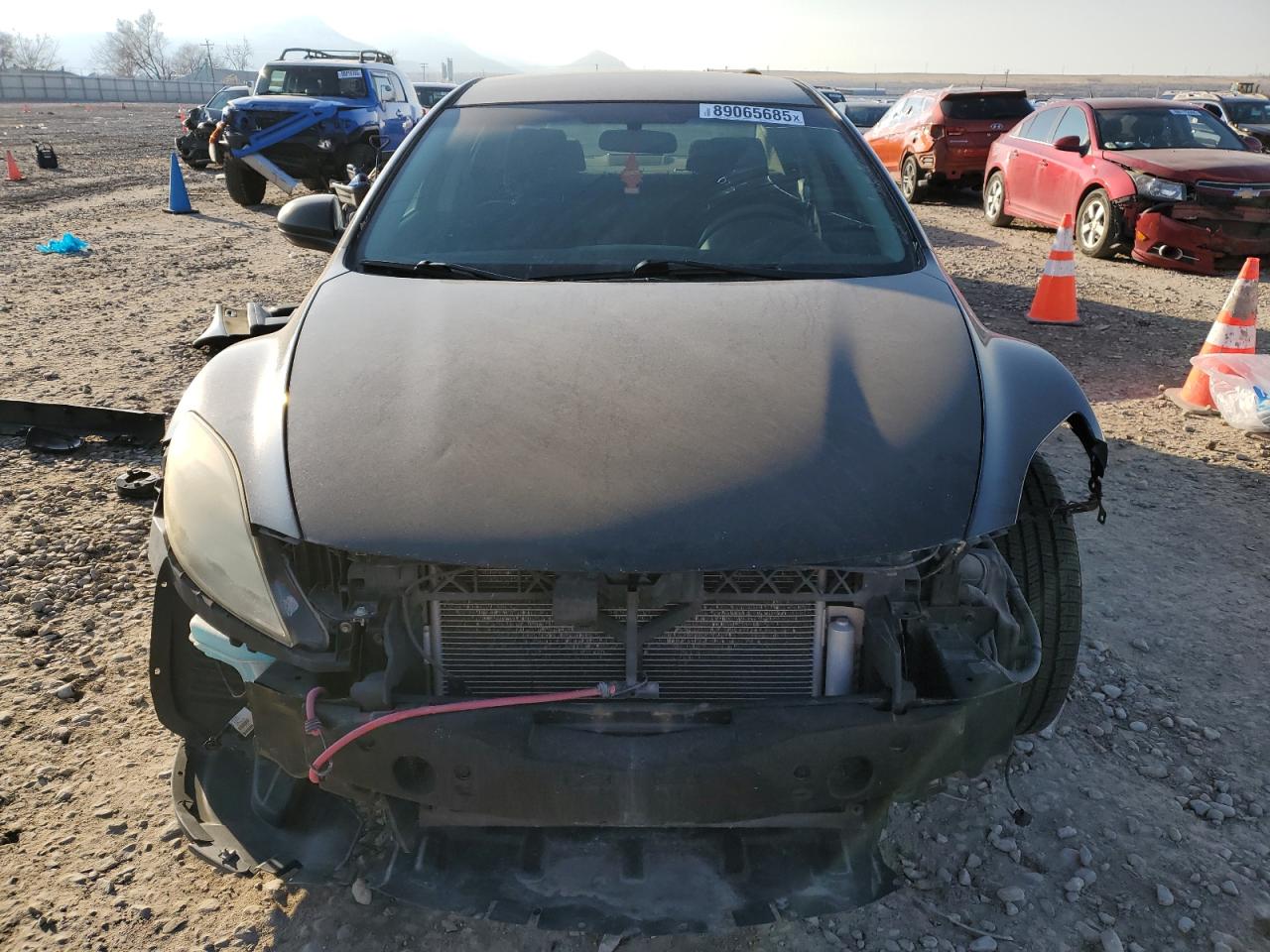 2010 Mazda 6 VIN 1YVHZ8CH8A5M34741 Copart auction photo, front end / rear end damage thumbnail 5