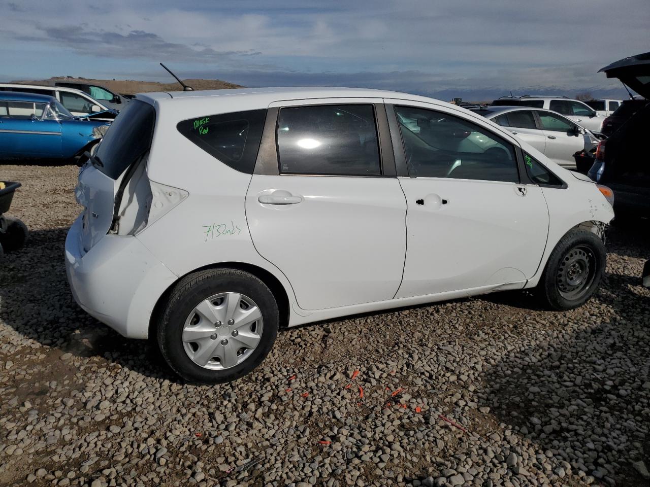 2015 Nissan Versa VIN 3N1CE2CP1FL417242 Copart auction photo, front end damage thumbnail 3