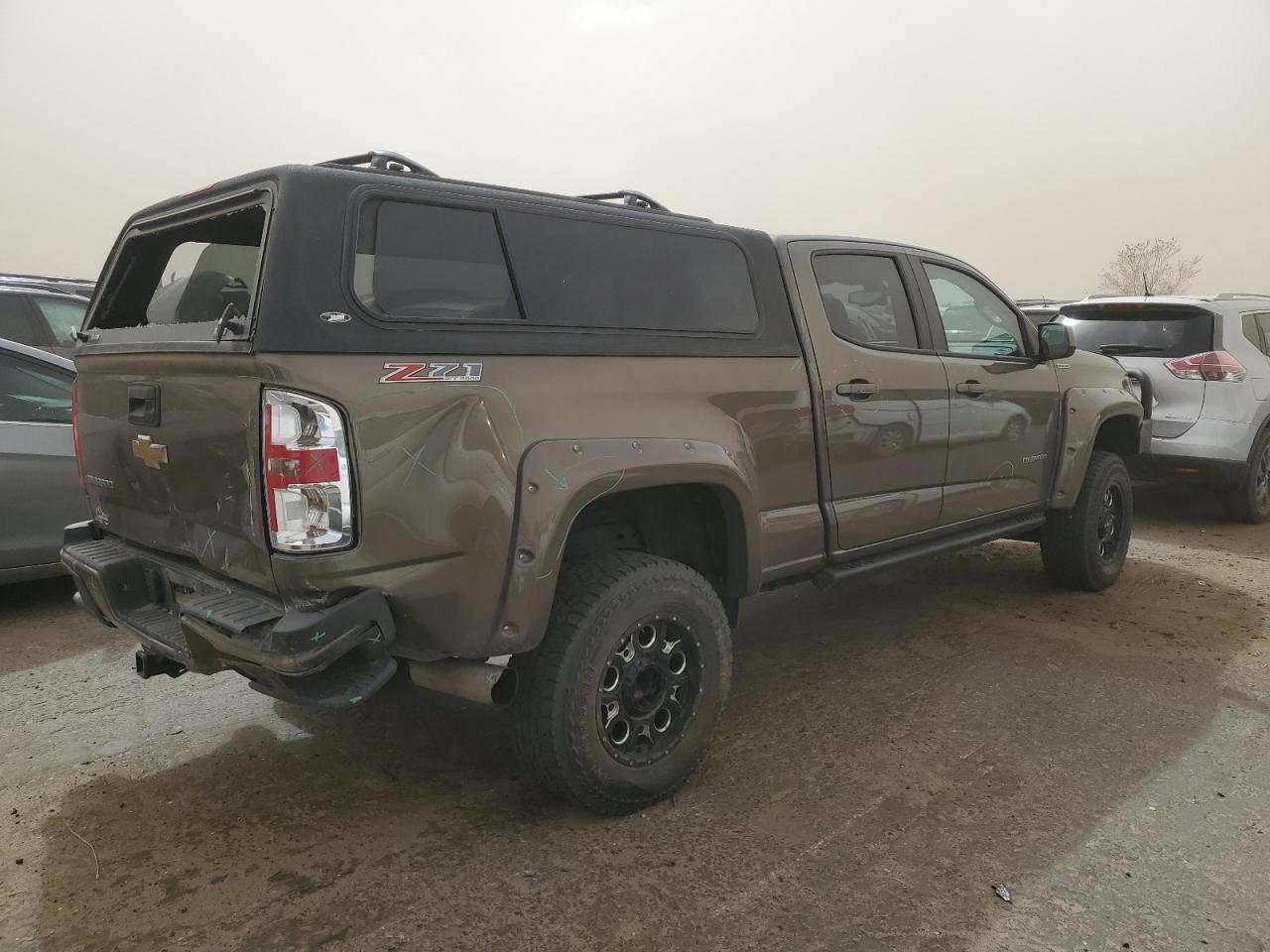 2016 Chevrolet Colorado VIN 1GCPTDE10G1228180 Copart auction photo, rear end damage thumbnail 3