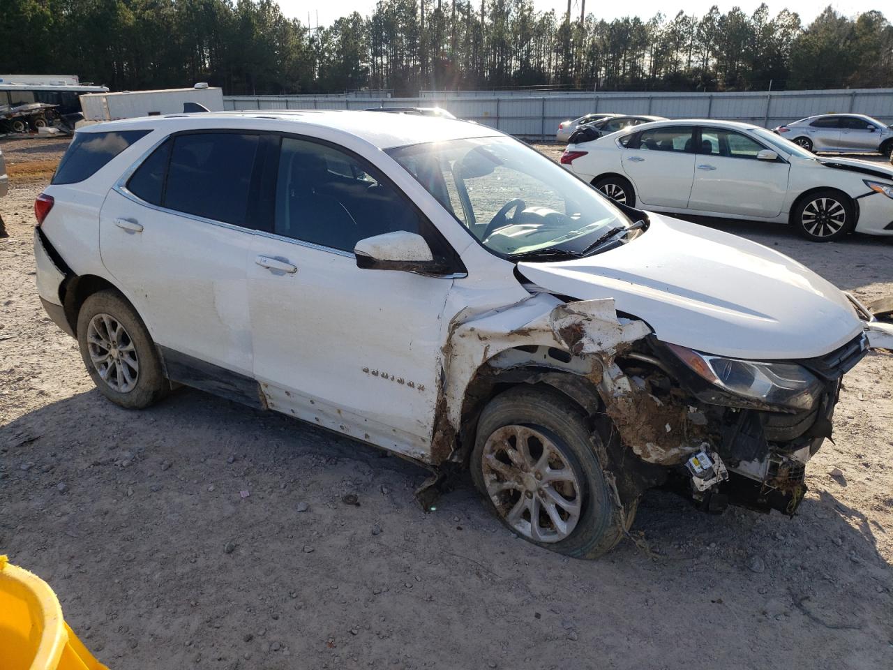 2018 Chevrolet Equinox VIN 3GNAXSEV4JL317923 Copart auction photo, all over / undercarriage damage thumbnail 4