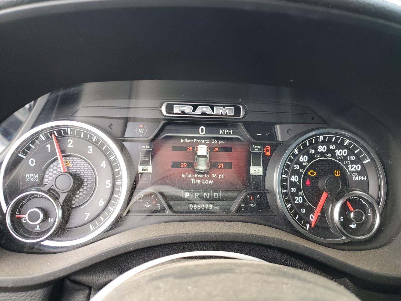 2019 RAM 1500 VIN 1C6SRFJT3KN504999 Copart auction photo, front end / side damage thumbnail 9