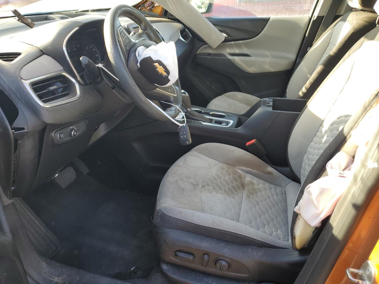 2019 Chevrolet Equinox VIN 2GNAXHEV8K6193681 Copart auction photo, front end / side damage thumbnail 7