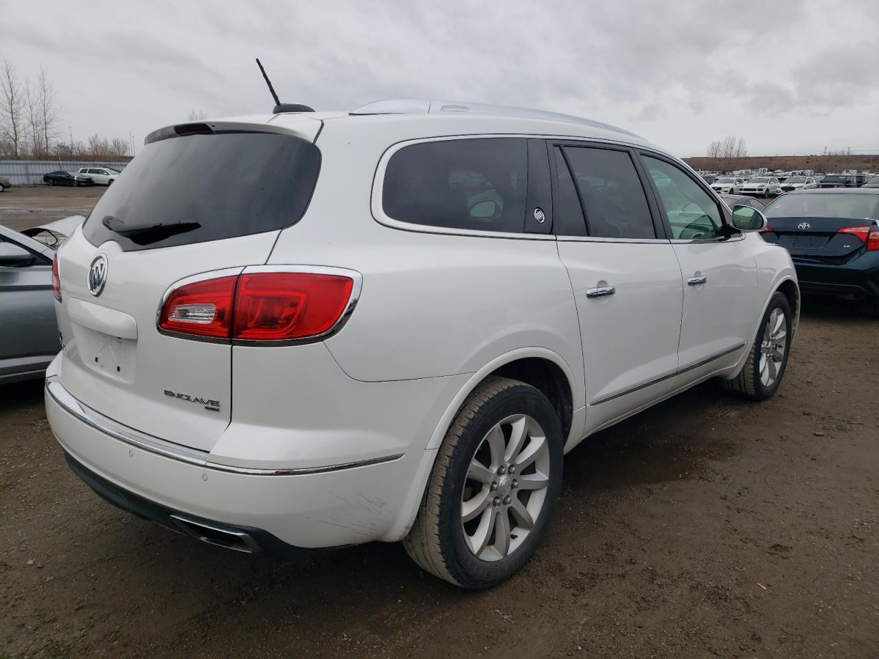 2017 Buick Enclave VIN 5GAKVCKD0HJ224548 Copart auction photo, front end / undercarriage damage thumbnail 3
