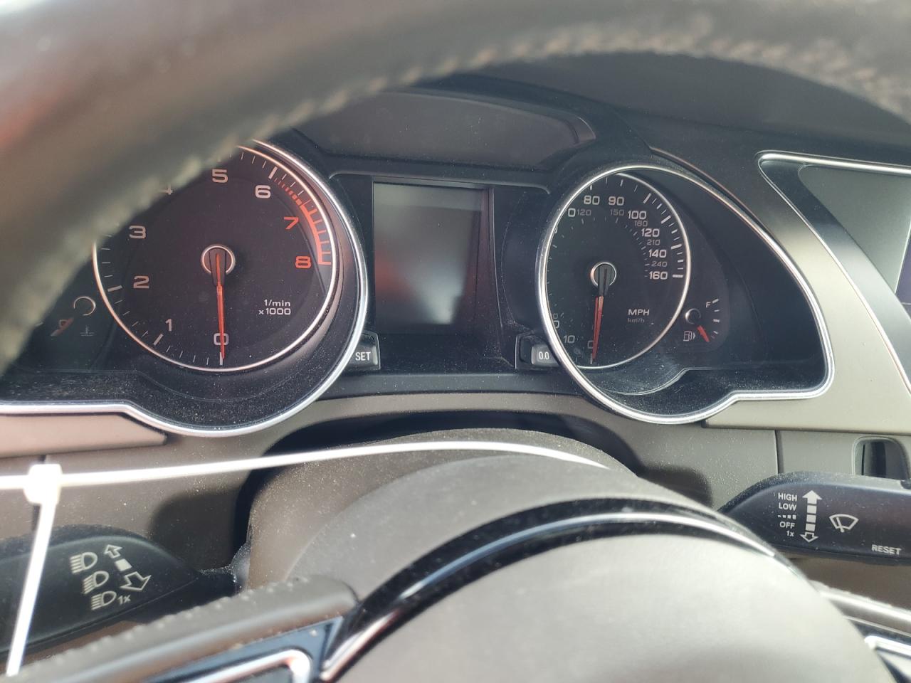2014 Audi A5 VIN WAULFAFHXEN011111 Copart auction photo, water/flood damage thumbnail 9