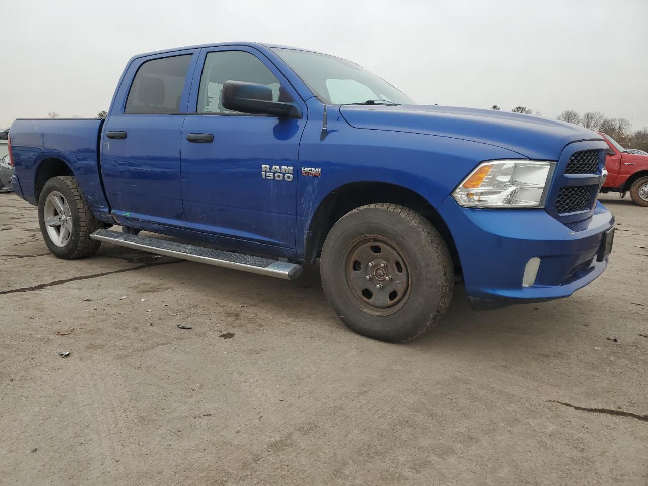 2015 RAM 1500 VIN 1C6RR7KT0FS725339 Copart auction photo, rear end / side damage thumbnail 4