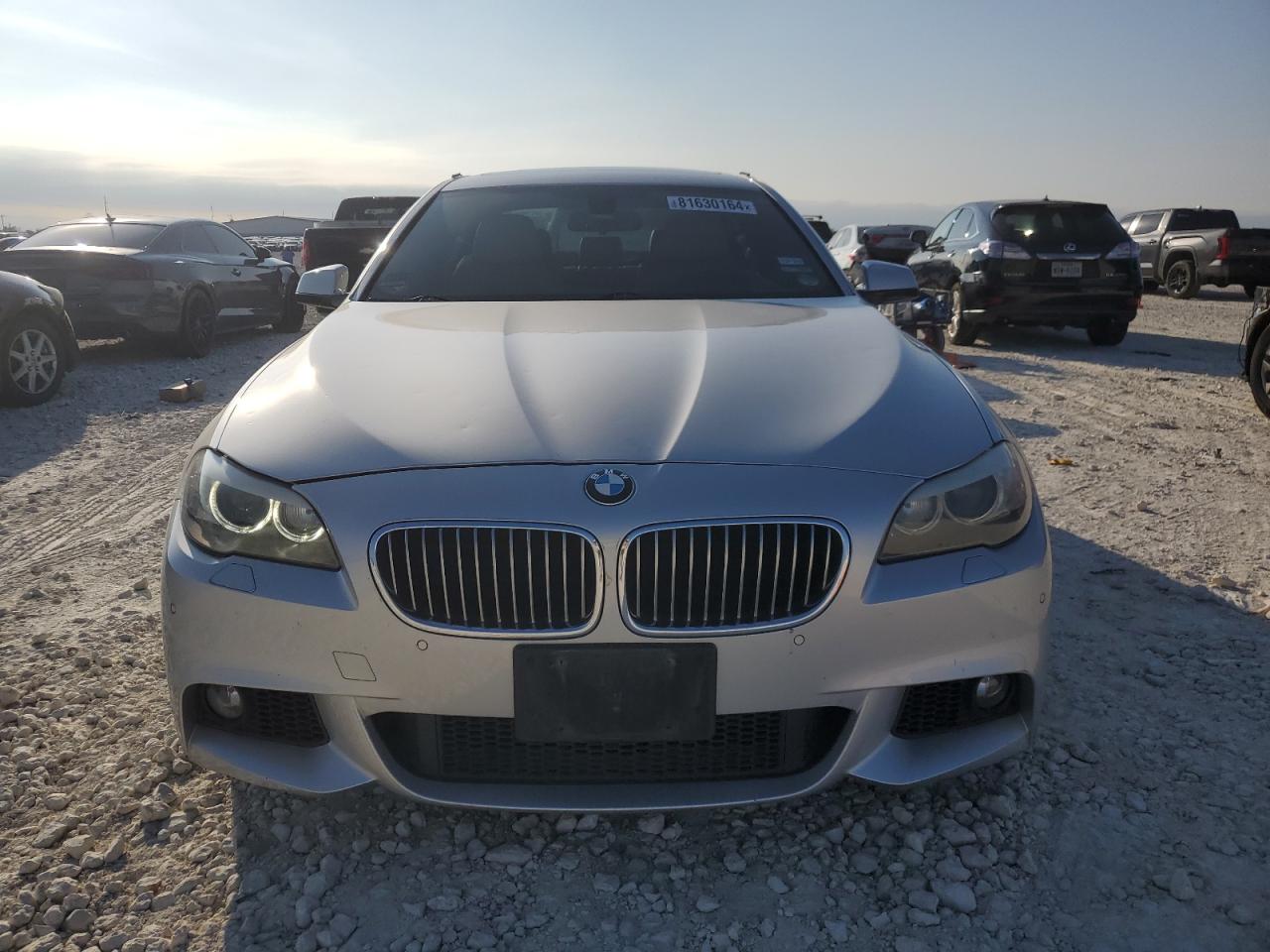 2013 BMW 5er VIN WBAFR7C54DC824892 Copart auction photo, hail damage thumbnail 5