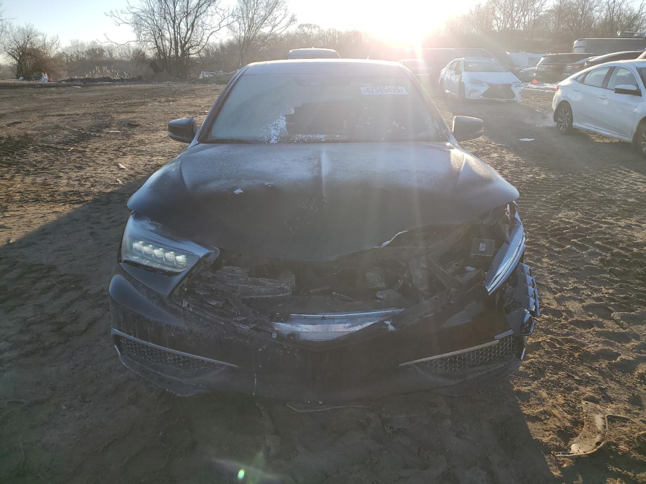 2020 Acura TLX VIN 19UUB1F36LA007926 Copart auction photo, front end damage thumbnail 5