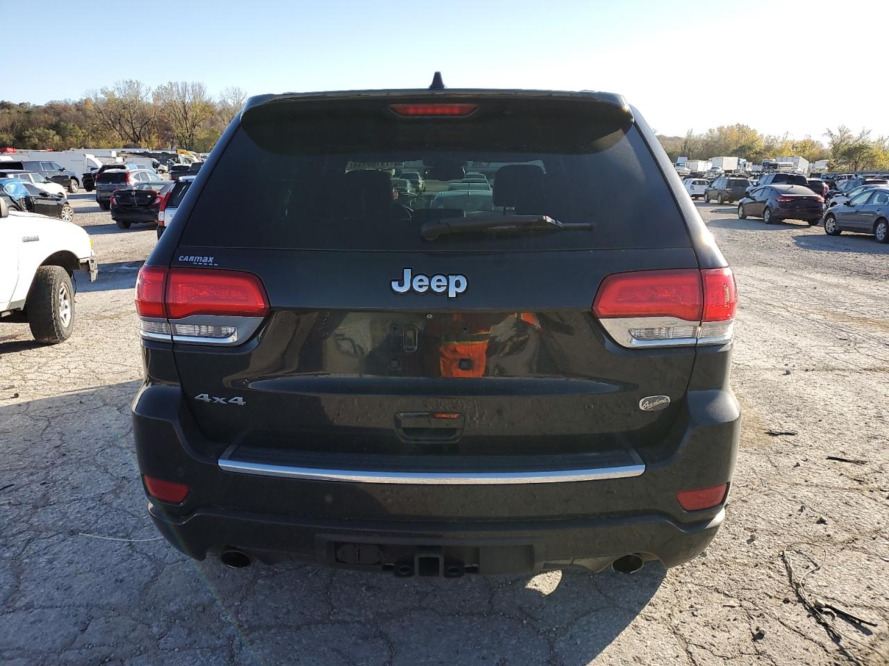 2015 Jeep Grand Cherokee VIN 1C4RJFCG3FC130572 Copart auction photo, front end / side damage thumbnail 6