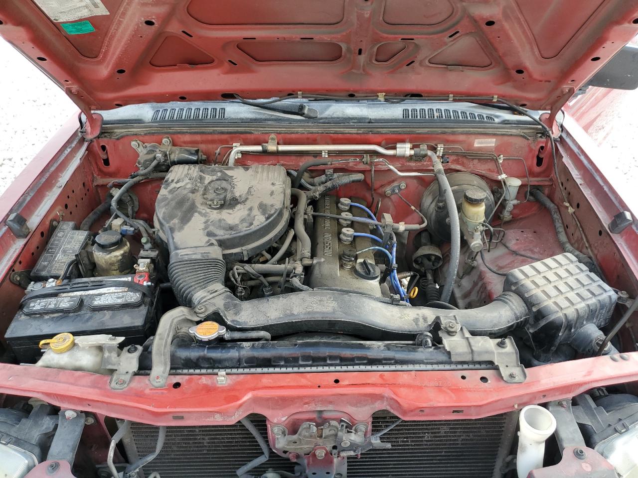 2002 Nissan Navara (Frontier) VIN 1N6DD26S02C329726 Copart auction photo, front end / side damage thumbnail 12