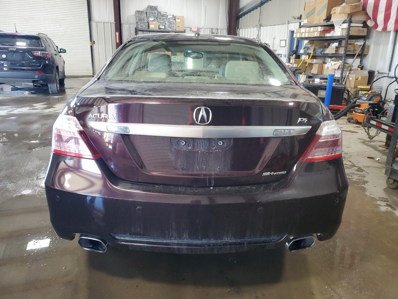 2011 Acura RL VIN JH4KB2F69BC000508 Copart auction photo, front end damage thumbnail 6