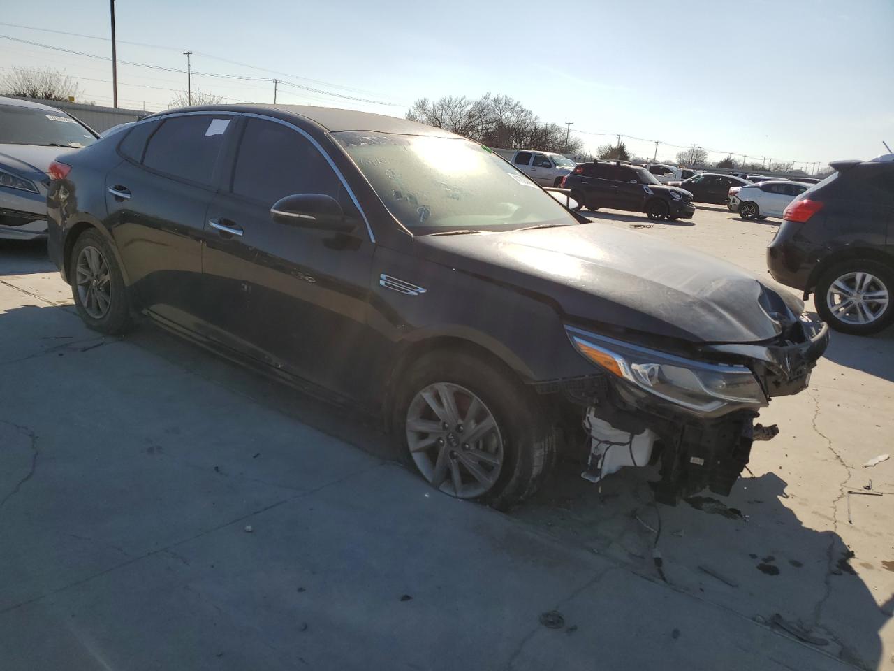 2020 KIA Optima VIN 5XXGT4L39LG380431 Copart auction photo, front end damage thumbnail 4