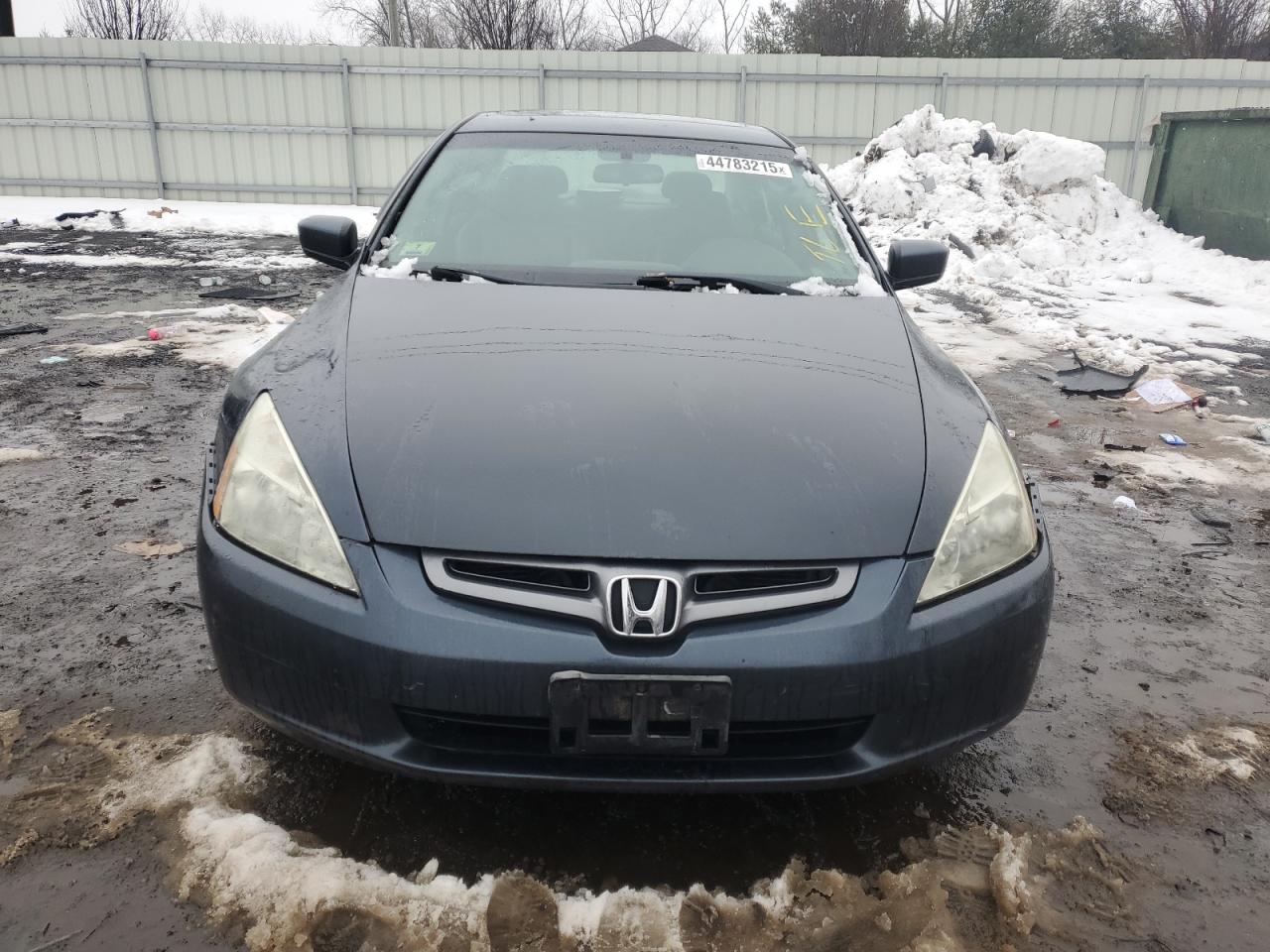 2005 Honda Accord VIN 1HGCM56845A143614 Copart auction photo, rear end damage thumbnail 5