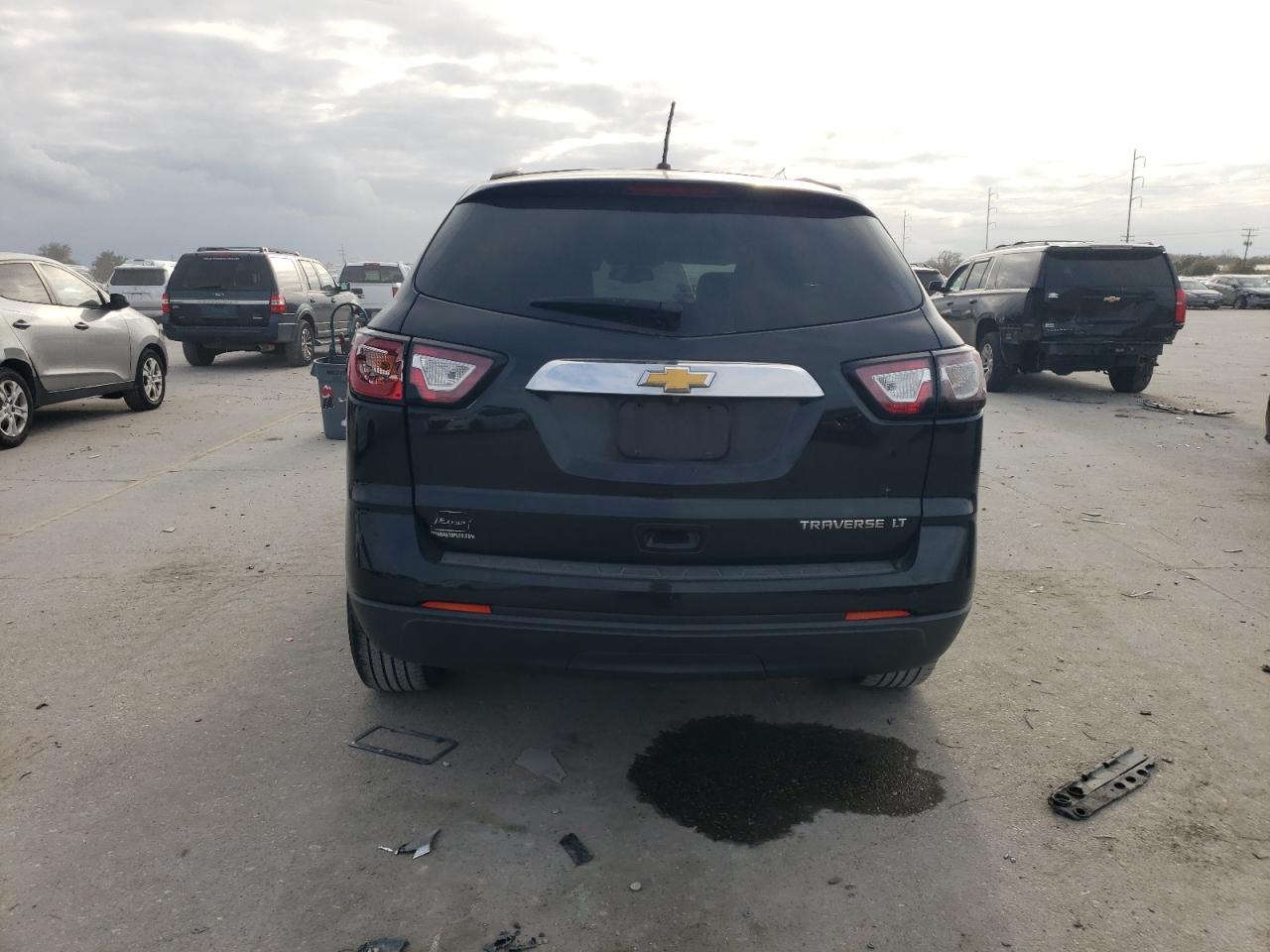 2014 Chevrolet Traverse VIN 1GNKRHKD7EJ169860 Copart auction photo, front end damage thumbnail 6