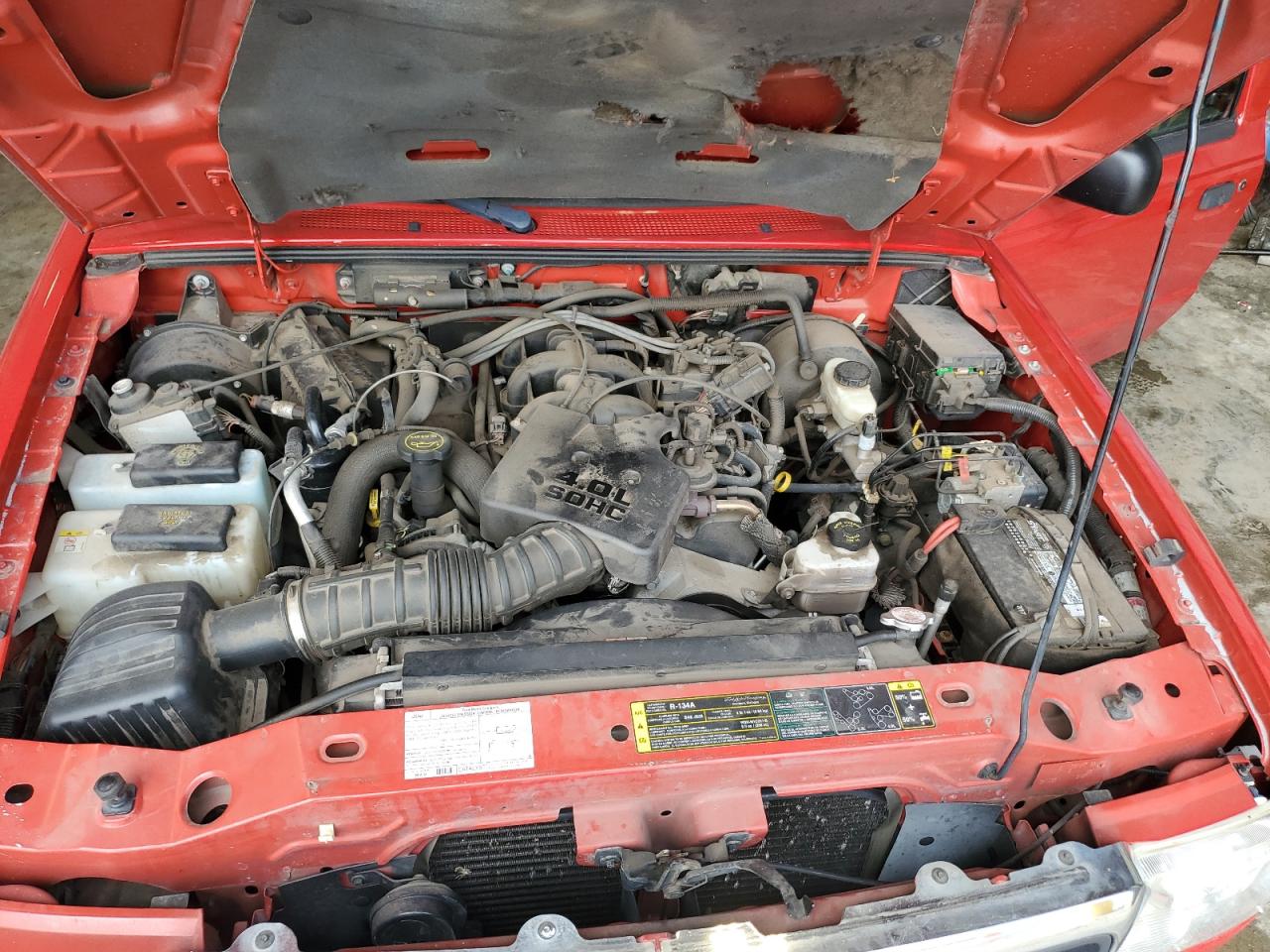 2005 Ford Ranger VIN 1FTYR15E55PA45064 Copart auction photo, front end damage thumbnail 11