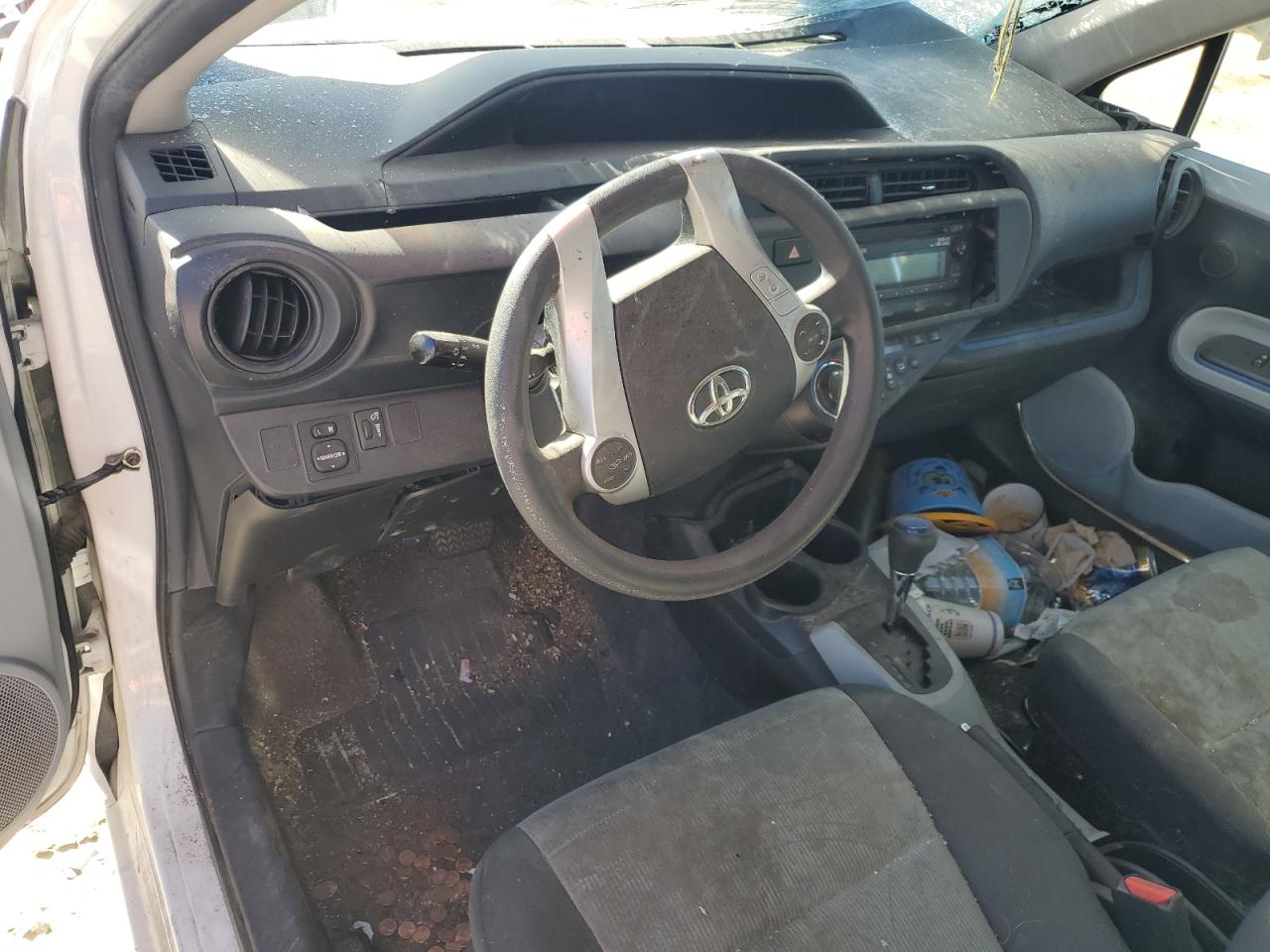 2013 Toyota Prius VIN JTDKDTB38D1546647 Copart auction photo, front end / side damage thumbnail 8