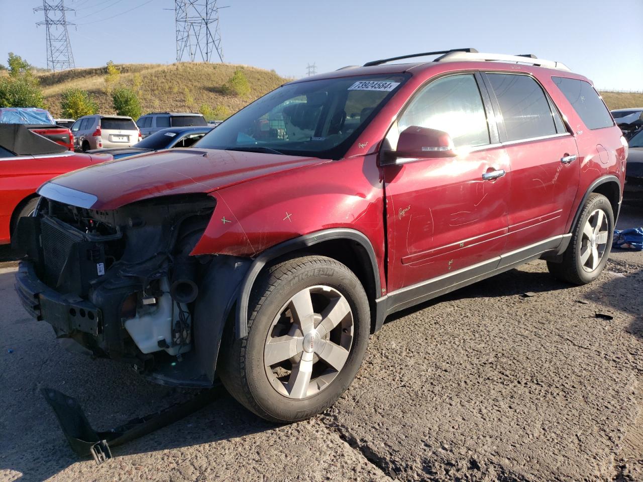 2011 GMC Acadia VIN 1GKKVRED9BJ117362