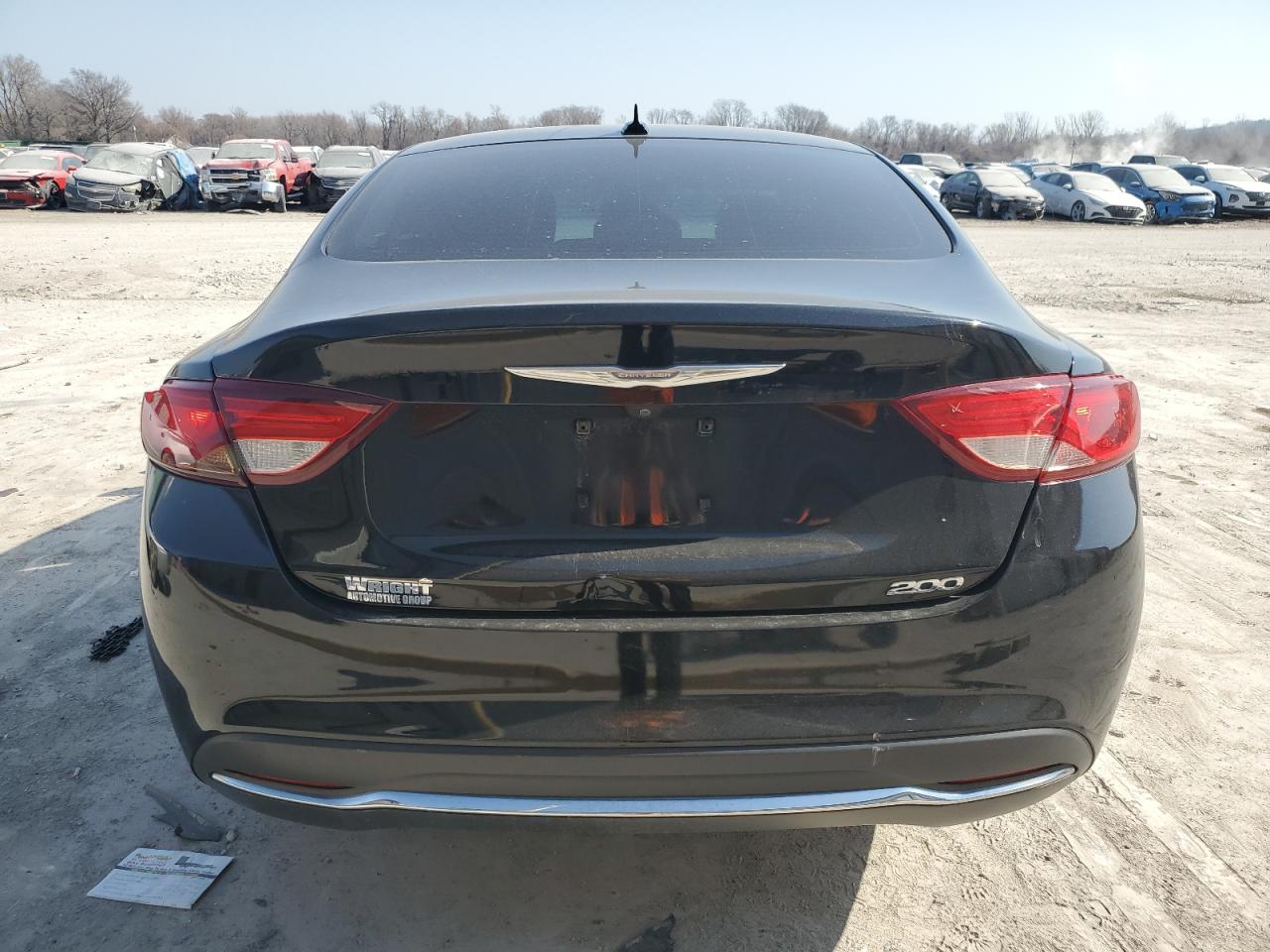 2016 Chrysler 200 VIN 1C3CCCAB2GN165636 Copart auction photo, front end / all over damage thumbnail 6