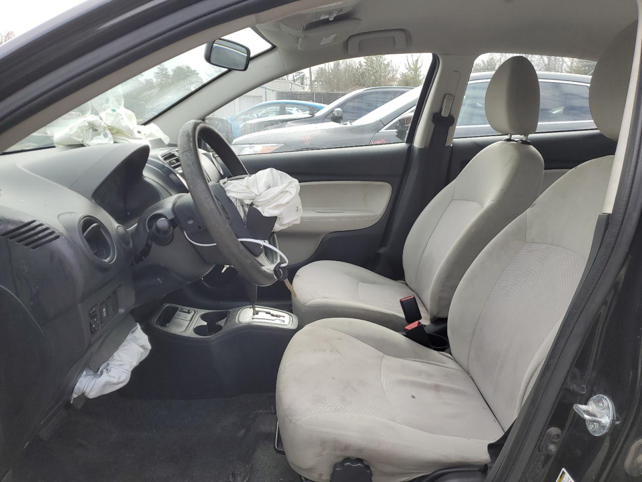 2020 Mitsubishi Mirage VIN ML32F3FJ8LHF02274 Copart auction photo, front end damage thumbnail 7