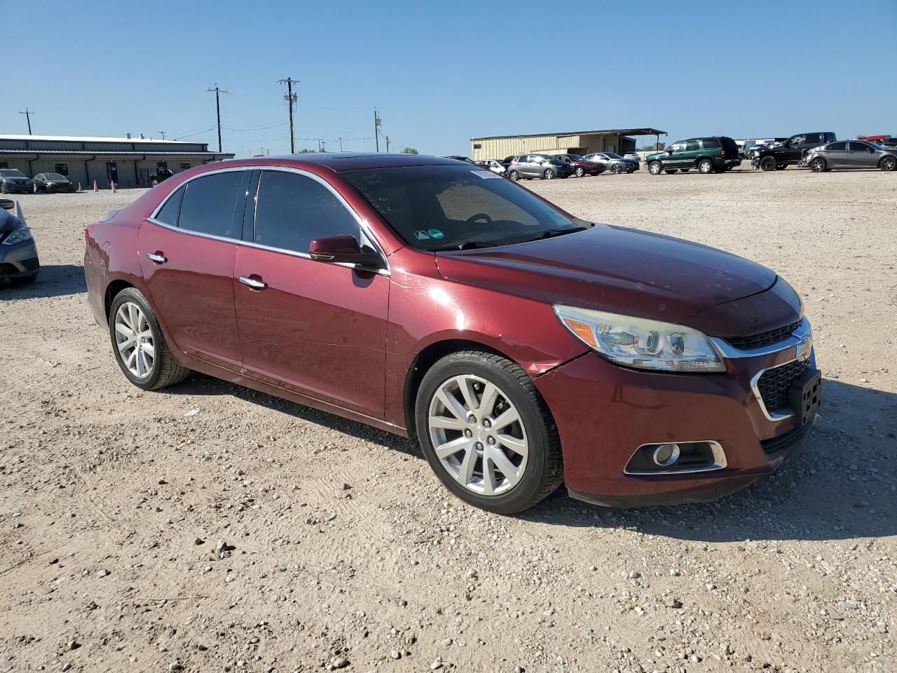 2015 Chevrolet Malibu VIN 1G11F5SL3FF239371 Copart auction photo, front end damage thumbnail 4