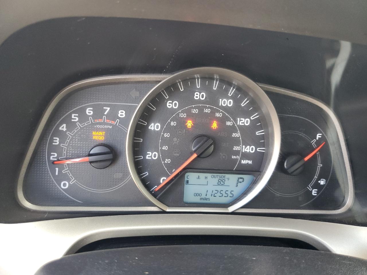 2015 Toyota RAV 4 VIN 2T3WFREV3FW180760 Copart auction photo, top/roof damage thumbnail 9