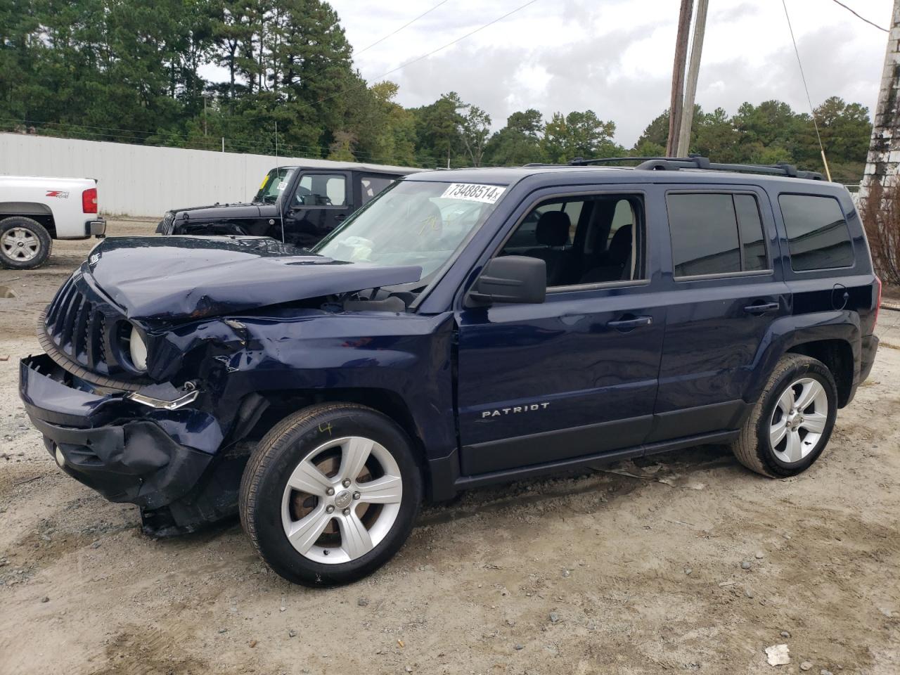 2014 Jeep Liberty (Patriot) VIN 1C4NJPFB2ED553155