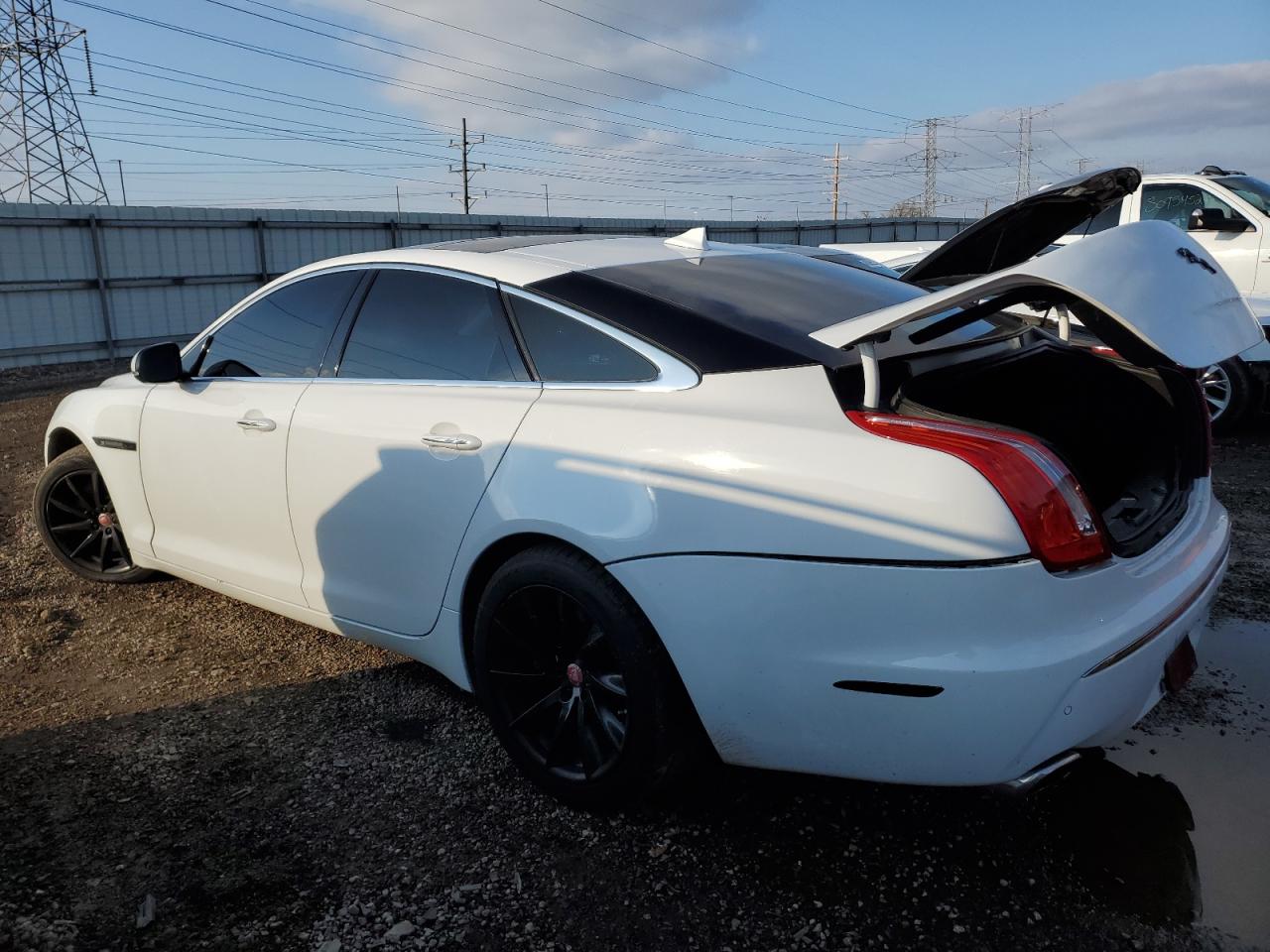 2013 Jaguar XJ VIN SAJWJ1CD6D8V50968 Copart auction photo, rear end damage thumbnail 2