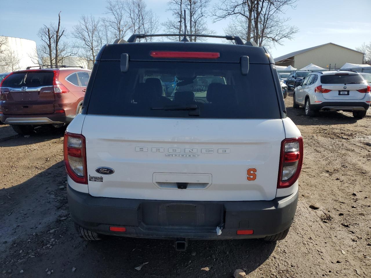 2021 Ford Bronco VIN 3FMCR9C68MRB05264 Copart auction photo, side / all over damage thumbnail 6