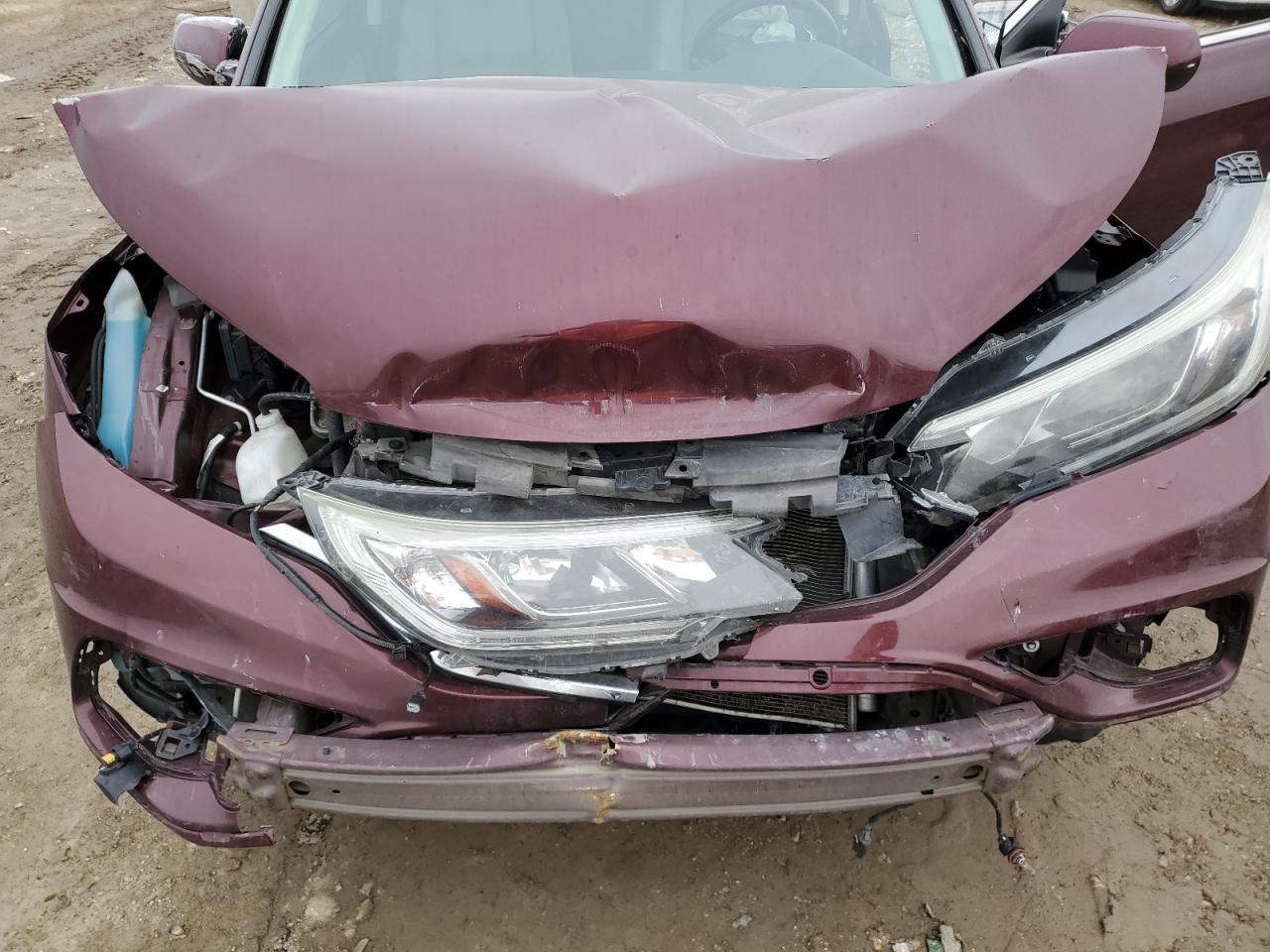 2015 Honda CR-V VIN 5J6RM4H76FL064209 Copart auction photo, front end damage thumbnail 14