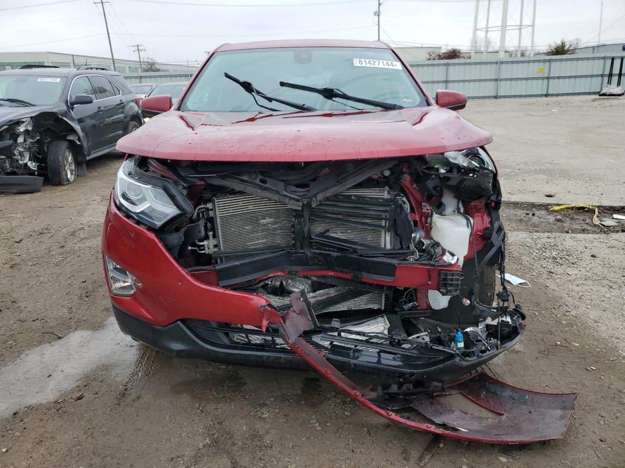 2021 Chevrolet Equinox VIN 3GNAXKEV2ML318251 Copart auction photo, rear end / front end damage thumbnail 5