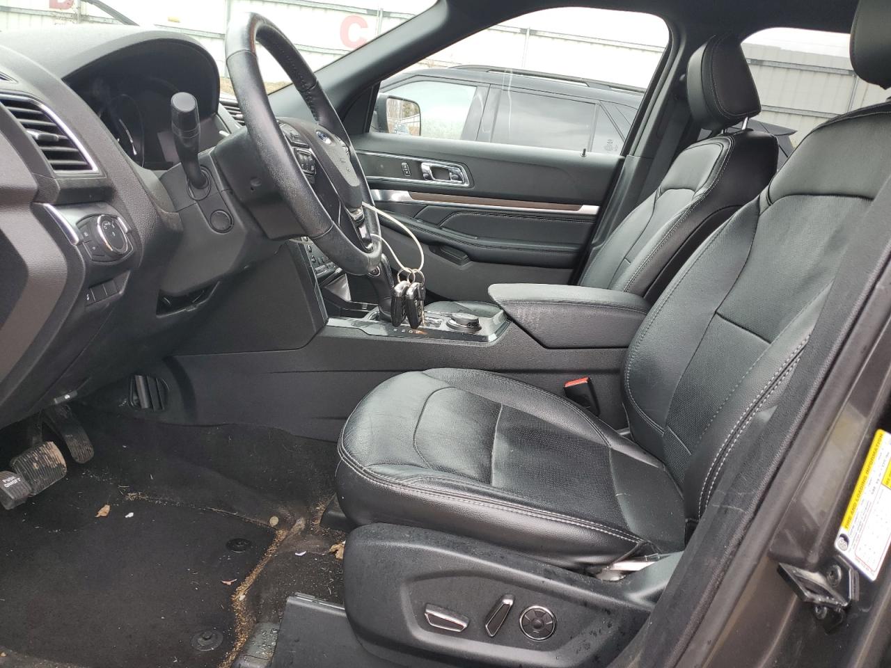 2018 Ford Explorer VIN 1FM5K8F84JGC92073 Copart auction photo, rear end / side damage thumbnail 7