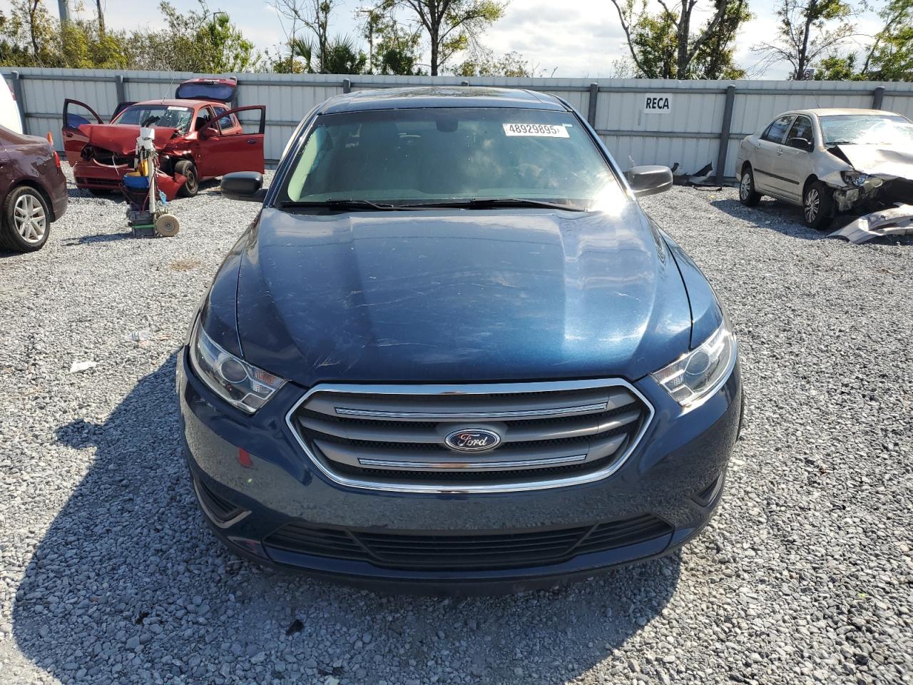 2016 Ford Taurus VIN 1FAHP2D86GG145044 Copart auction photo, side / front end damage thumbnail 5