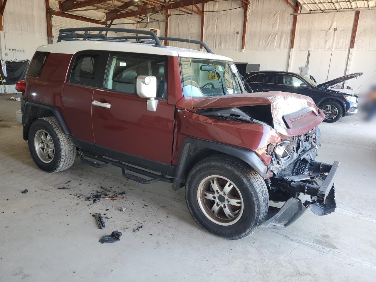 2008 Toyota FJ Cruiser VIN JTEBU11F58K002294 Copart auction photo, front end / rear end damage thumbnail 4