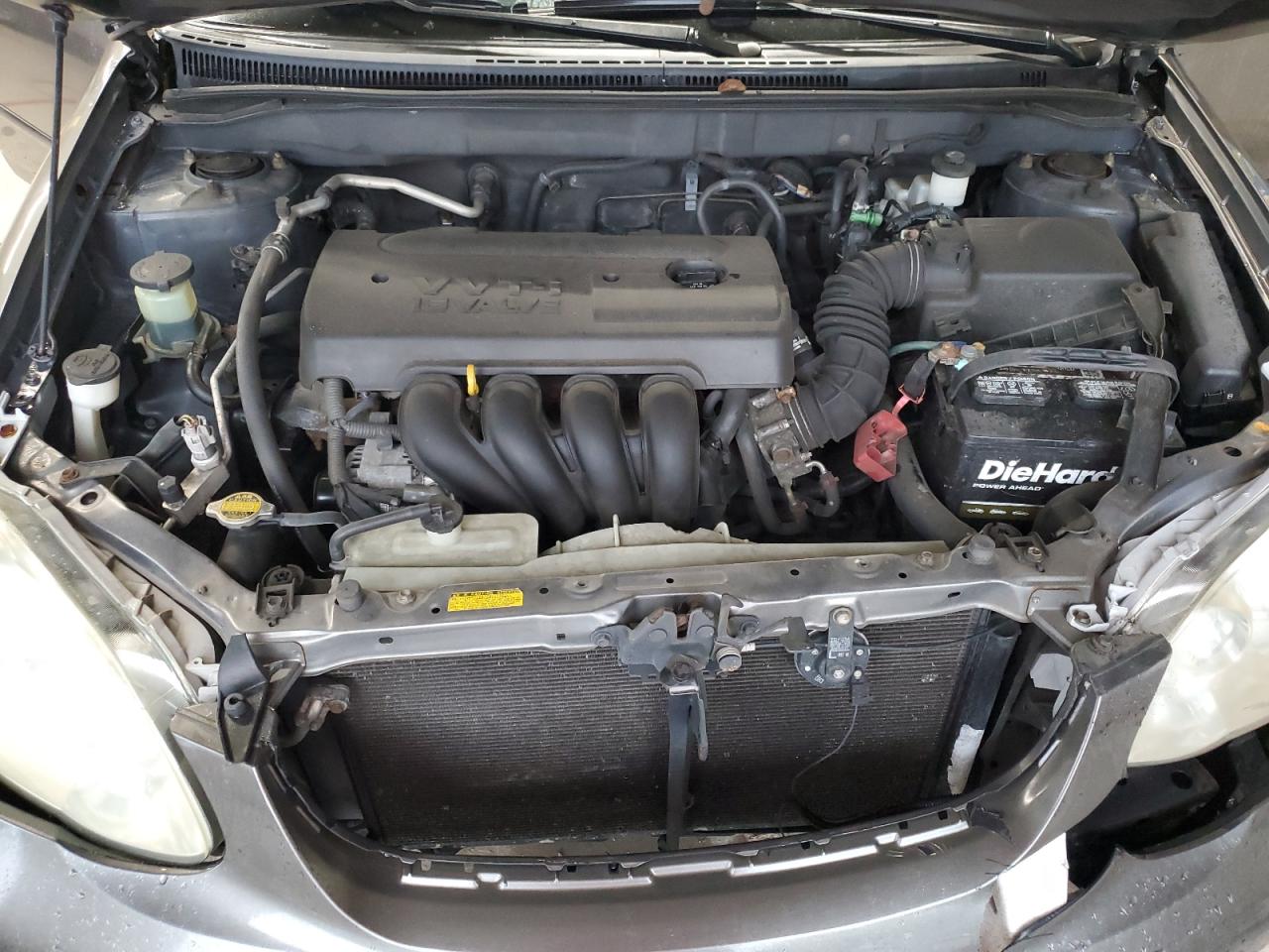 2005 Toyota Corolla VIN 2T1BR32E25C466230 Copart auction photo, front end / rear end damage thumbnail 11