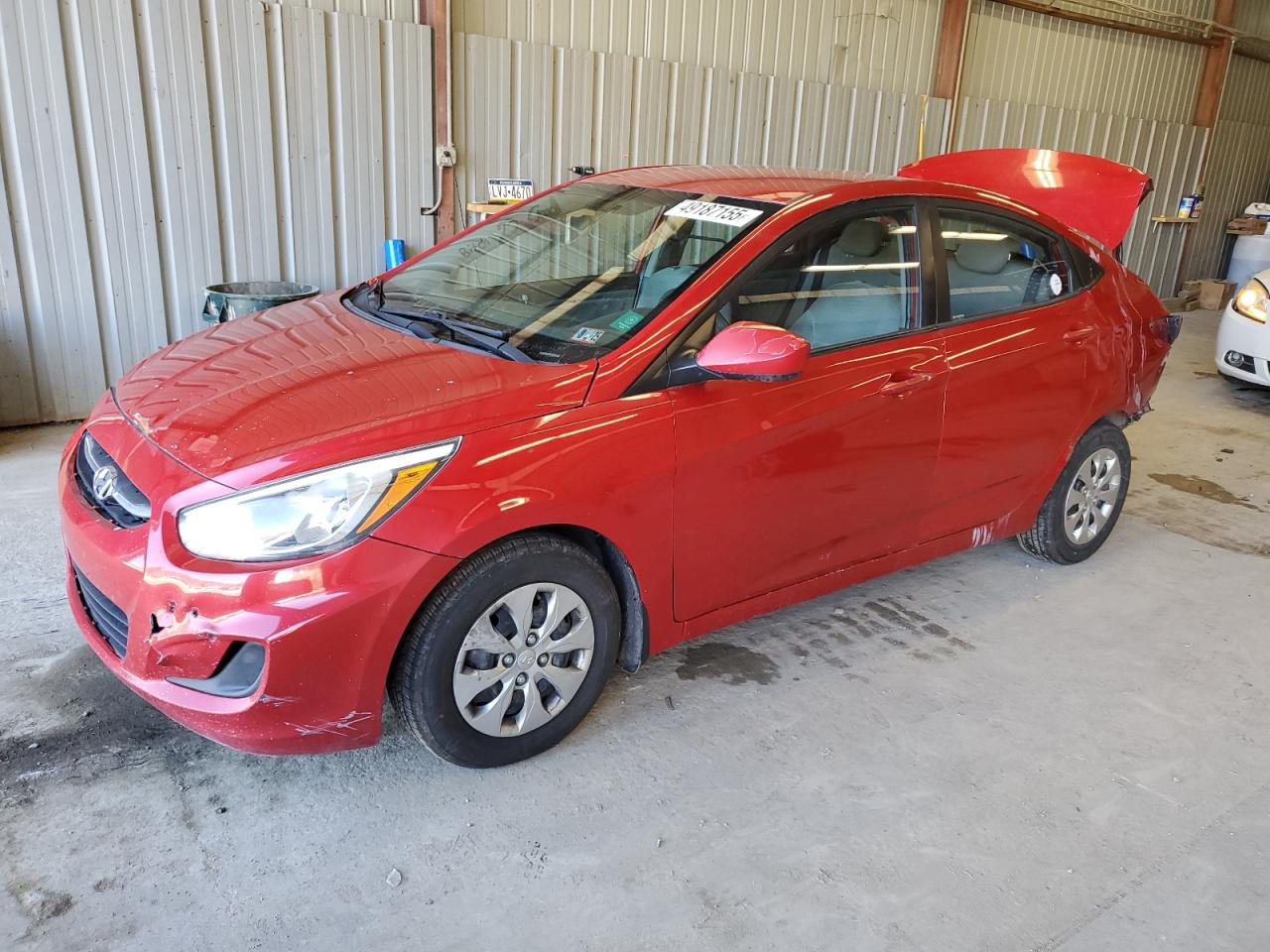 2016 Hyundai Accent VIN KMHCT4AE9GU027198 - Copart auction photo