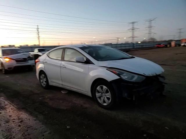 2016 Hyundai Elantra VIN 5NPDH4AE0GH772006 Copart auction photo, front end damage thumbnail 11
