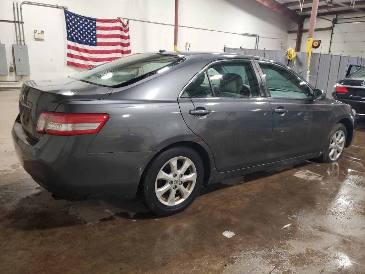 2011 Toyota Camry VIN 4T1BF3EK3BU161419 Copart auction photo, side / rear end damage thumbnail 3