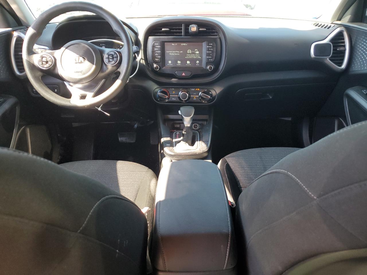 2021 KIA Soul VIN KNDJ23AUXM7772438 Copart auction photo, rear end damage thumbnail 8