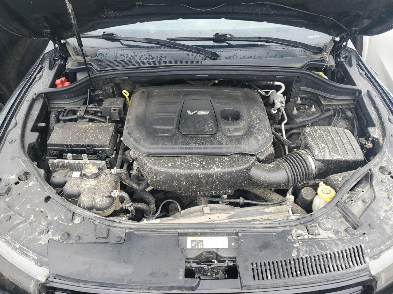 2018 Dodge Durango VIN 1C4RDJDG2JC194135 Copart auction photo, all over damage thumbnail 12