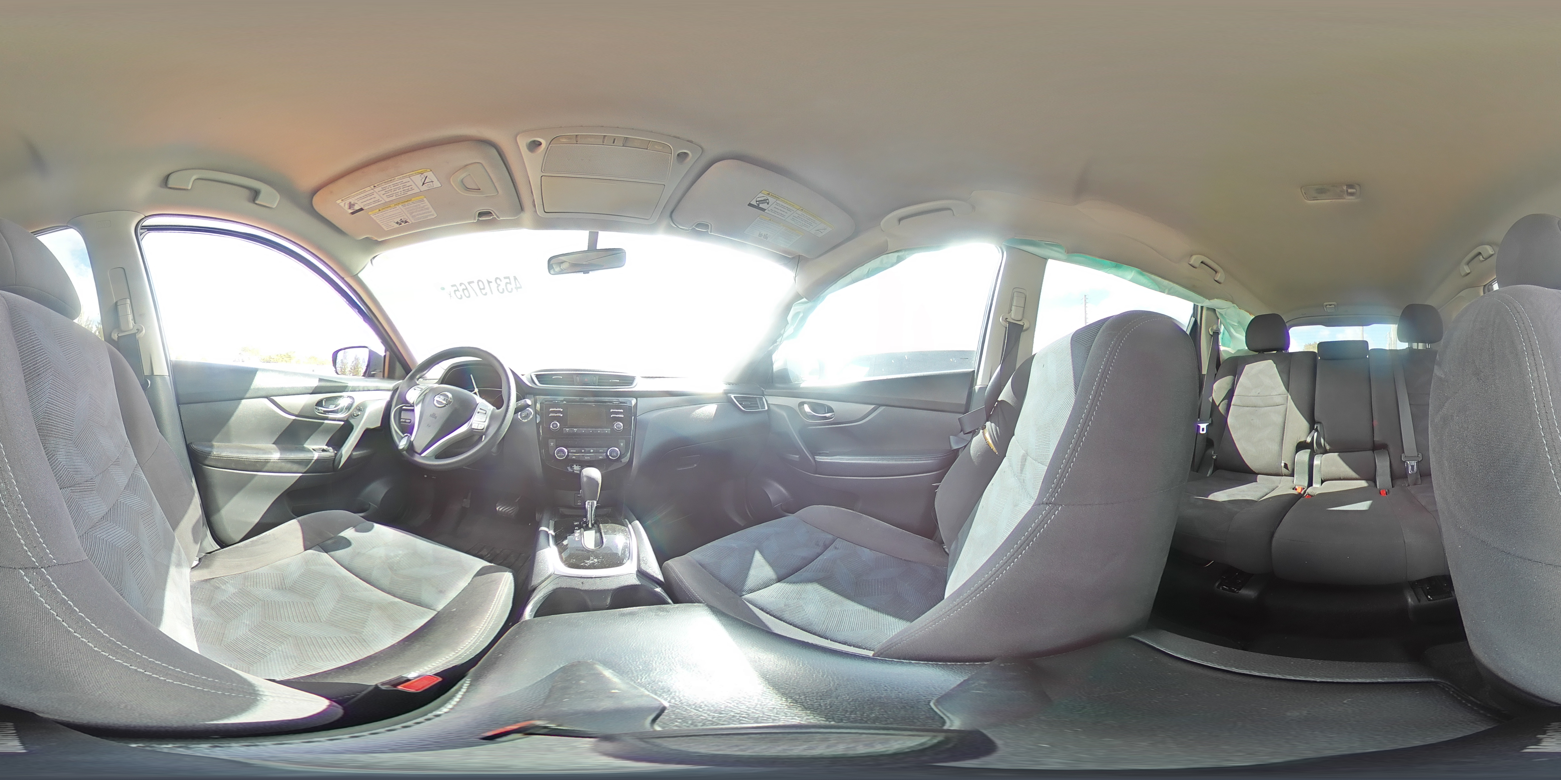 2015 Nissan Rogue VIN KNMAT2MT8FP560733 Copart auction photo, rear end / undercarriage damage thumbnail 13