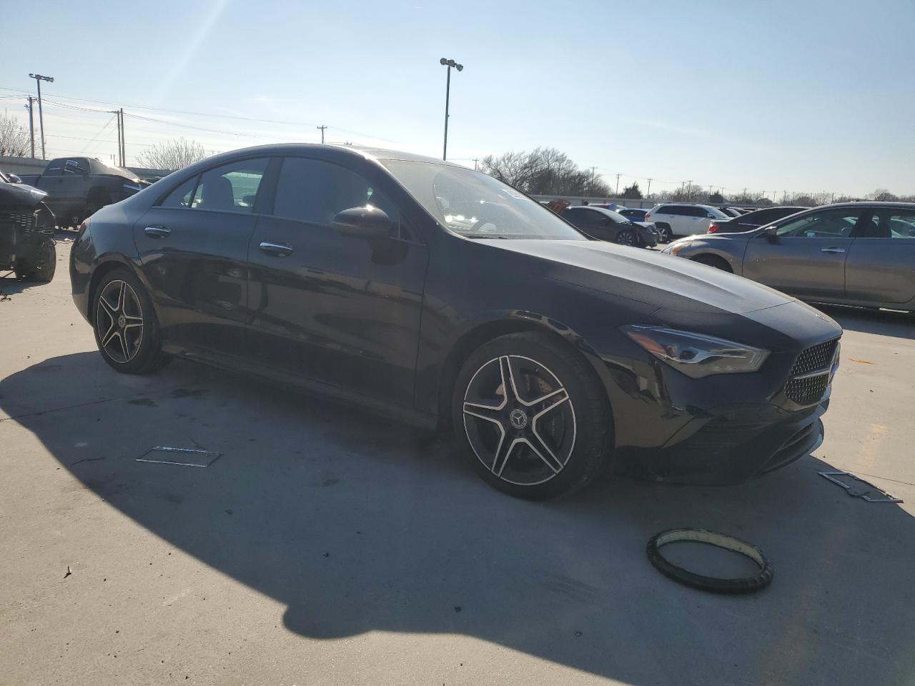 2024 Mercedes-Benz CLA-klasse VIN W1K5J4HBXRN453709 Copart auction photo, rear end damage thumbnail 4
