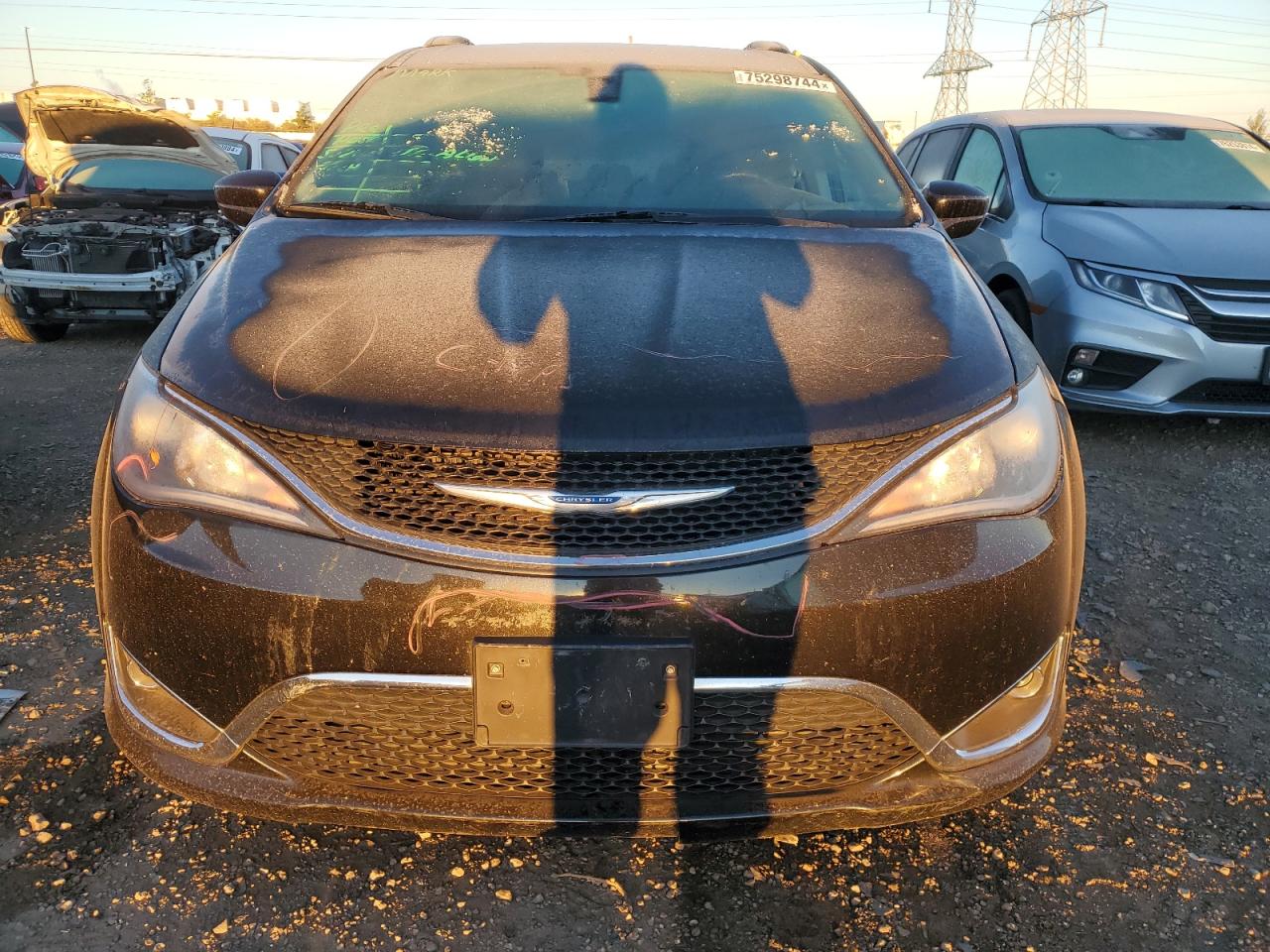 2017 Chrysler Pacifica VIN 2C4RC1BG5HR809834 Copart auction photo, rear end damage thumbnail 5