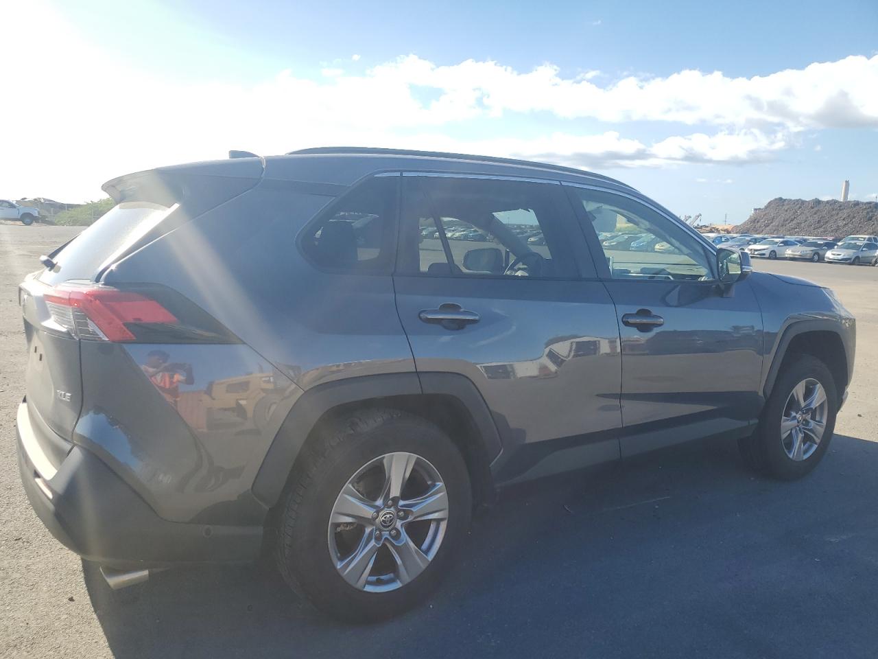 2023 Toyota RAV 4 VIN JTMW1RFV4PD103049 Copart auction photo, rear end / side damage thumbnail 3